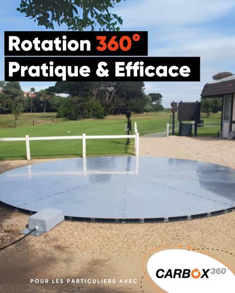 Cabine photo pour voiture avec plateau motorisé et déclenchement automatique à Marseille