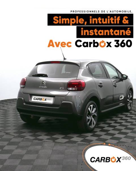 Studio 360 avec cabine photo et pilotage logiciel pour garage premium à Strasbourg