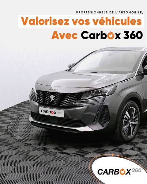 Cabine photo Carbox 360 pour garage professionnel avec livraison et installation à Lyon