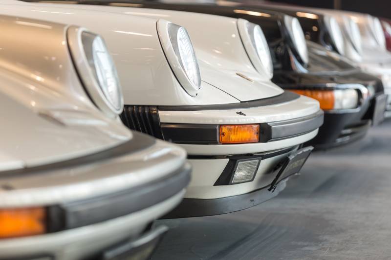 cabine automatique de prises de vues  360° VO Porsche